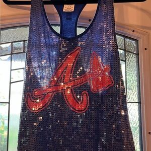 PINK Victoria's Secret Blue Tank Top